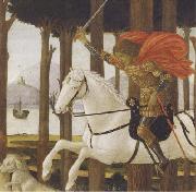 Sandro Botticelli Novella di Nastagio degli Onesti painting